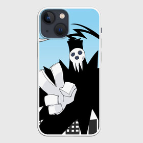 Чехол для iPhone 13 mini с принтом Soul Eater   Shinigami в Тюмени,  |  | lord death | shinigami | soul eater | пожиратель душ | синигами