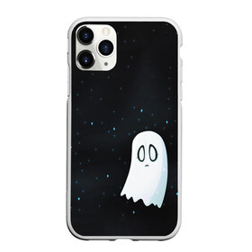 Чехол для iPhone 11 Pro матовый с принтом A Lonely Ghost в Тюмени, Силикон |  | ghost | sans | undertale | азриэль | андайн | гастер | надоедливая собака | одиночество | папирус | приведение | санс | скелет | сноудрейк