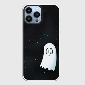 Чехол для iPhone 13 Pro Max с принтом A Lonely Ghost в Тюмени,  |  | ghost | sans | undertale | азриэль | андайн | гастер | надоедливая собака | одиночество | папирус | приведение | санс | скелет | сноудрейк
