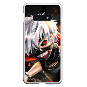 Чехол для Samsung S10E с принтом Tokyo Ghoul (6) в Тюмени, Силикон | Область печати: задняя сторона чехла, без боковых панелей | anime | ghoul | manga | tokyo | tokyo ghoul | анмие | гуль | манга | токийский гуль | токио