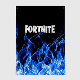 Постер с принтом FORTNITE в Тюмени, 100% бумага
 | бумага, плотность 150 мг. Матовая, но за счет высокого коэффициента гладкости имеет небольшой блеск и дает на свету блики, но в отличии от глянцевой бумаги не покрыта лаком | fortnite | битва | игра | компьютерная игра | королевская | надпись | симулятор | фортнайт