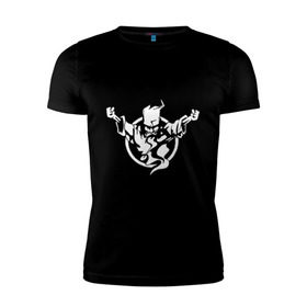 Мужская футболка премиум с принтом Thunderdome t-shirt в Тюмени, 92% хлопок, 8% лайкра | приталенный силуэт, круглый вырез ворота, длина до линии бедра, короткий рукав | gabber | hardcore | hardcoremusic | thunderdome