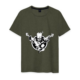 Мужская футболка хлопок с принтом Thunderdome t-shirt в Тюмени, 100% хлопок | прямой крой, круглый вырез горловины, длина до линии бедер, слегка спущенное плечо. | gabber | hardcore | hardcoremusic | thunderdome