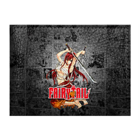 Обложка для студенческого билета с принтом Fairy Tail (Эльза) в Тюмени, натуральная кожа | Размер: 11*8 см; Печать на всей внешней стороне | anime | fairy tail | manga | аниме | манга | фейри тейл | фея | хвост | хвост феи | эльза