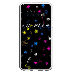 Чехол для Samsung Galaxy S10 с принтом Lil Peep (Legend) в Тюмени, Силикон | Область печати: задняя сторона чехла, без боковых панелей | gustav hr | legend | life | life is beautiful | lil | lil peep | love | pank | peep | rap | rock | sad | грусть | густав элайджа ар | легенда | лил | лил пип | панк | пип | реп | рок | череп | штрихи