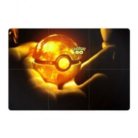 Магнитный плакат 3Х2 с принтом Pokemon GO в Тюмени, Полимерный материал с магнитным слоем | 6 деталей размером 9*9 см | go | pokemon | брок | бульбазавр | манга | мастер | милые | мисти | монстр | пикачу | покемон | сериал | эш