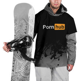 Накидка на куртку 3D с принтом Pornhub в Тюмени, 100% полиэстер |  | Тематика изображения на принте: brazzers | любовь | чувства