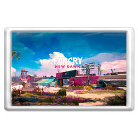 Магнит 45*70 с принтом Far Cry New Dawn в Тюмени, Пластик | Размер: 78*52 мм; Размер печати: 70*45 | 