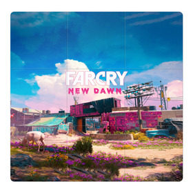 Магнитный плакат 3Х3 с принтом Far Cry New Dawn в Тюмени, Полимерный материал с магнитным слоем | 9 деталей размером 9*9 см | 