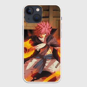 Чехол для iPhone 13 mini с принтом Нацу огненный боец в Тюмени,  |  | anime | fairy tail | manga | аниме | грей фуллбастер | люси хартфилия | манга | нацу драгнил | хвост феи | эрза скарлет