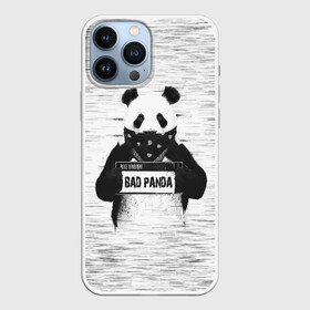 Чехол для iPhone 13 Pro Max с принтом BAD PANDA в Тюмени,  |  | bad | bear | panda | медведь | панда