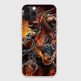 Чехол для iPhone 12 Pro с принтом Демон-Всадник (Darksiders) в Тюмени, силикон | область печати: задняя сторона чехла, без боковых панелей | 2019 | 666 | anime | darksiders | demon | game | marvel | phantom | аниме | википедия | демон | доспехи | духи | дьявол | игра | лошадь | магия | марвел | меч | мистика | огненная | фэнтази | фэнтези | цепь | эзотерика | япония