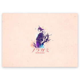 Поздравительная открытка с принтом Бездомный Бог в Тюмени, 100% бумага | плотность бумаги 280 г/м2, матовая, на обратной стороне линовка и место для марки
 | Тематика изображения на принте: delivery god | milkshake kazubisha | noragami | yato | yukine | бездомный бог | бисямон | дайкоку | кадзума | манга | маю | нора | норагами | тэндзин | хиери ики | юкинэ | ято