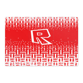 Магнитный плакат 3Х2 с принтом Roblox в Тюмени, Полимерный материал с магнитным слоем | 6 деталей размером 9*9 см | Тематика изображения на принте: dynablocks | roblox | robux | белый | блоки | вселенная | герои | красный | кубики | роблокс | симулятор