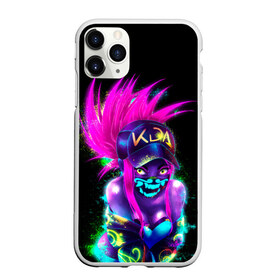 Чехол для iPhone 11 Pro матовый с принтом KDA Akali в Тюмени, Силикон |  | akali | game | kda | killer | legends | legue | legueoflegends | lol | mask | акали | вольная | игра | легенд | лига | лигалегенд | лол | маска