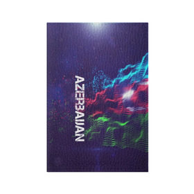 Обложка для паспорта матовая кожа с принтом ,Azerbaijan(Азербайджан) в Тюмени, натуральная матовая кожа | размер 19,3 х 13,7 см; прозрачные пластиковые крепления | azerbaijan | flag | urban | азербайджан | город | мир | путешествие | символика | страны | флаг | флаги
