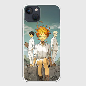 Чехол для iPhone 13 с принтом The Promised Neverland в Тюмени,  |  | anime | the promised neverland | yakusoku no neverland | аниме | изабелла | манга | норман | обещание волшебной стране | рэй | эмма