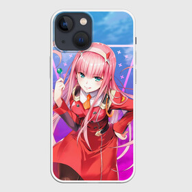 Чехол для iPhone 13 mini с принтом Darling in the Franxx (002) в Тюмени,  |  | 002. аниме | ahegao | anime | darling in the franxx | franxx | manga | sempai | senpai | ахегао | манга | милый во франкcе | семпай | сенпай | франкс