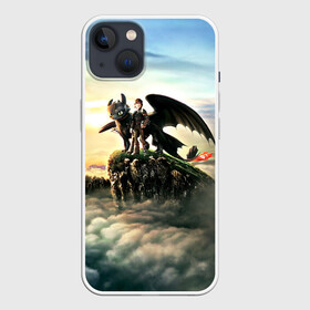 Чехол для iPhone 13 с принтом Как приручить дракона в Тюмени,  |  | dragon | беззубик | викинги | дракон | мульт | мультфильм | фэнтези