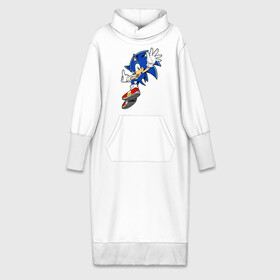 Платье удлиненное хлопок с принтом Sonic в Тюмени,  |  | sonic | соник