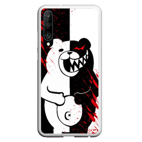 Чехол для Honor P30 с принтом MONOKUMA в Тюмени, Силикон | Область печати: задняя сторона чехла, без боковых панелей | Тематика изображения на принте: ahegao | anime | bear | blood | danganronpa | derector | despair | girls | happy | havoc | manga | monokuma | panda | red | robot | trigger | ultra | аниме | ахегао | директор | кровь | манга | медведь | монокума | панда | робот