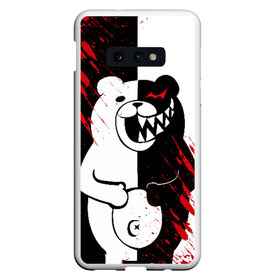 Чехол для Samsung S10E с принтом MONOKUMA в Тюмени, Силикон | Область печати: задняя сторона чехла, без боковых панелей | ahegao | anime | bear | blood | danganronpa | derector | despair | girls | happy | havoc | manga | monokuma | panda | red | robot | trigger | ultra | аниме | ахегао | директор | кровь | манга | медведь | монокума | панда | робот