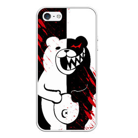 Чехол для iPhone 5/5S матовый с принтом MONOKUMA в Тюмени, Силикон | Область печати: задняя сторона чехла, без боковых панелей | ahegao | anime | bear | blood | danganronpa | derector | despair | girls | happy | havoc | manga | monokuma | panda | red | robot | trigger | ultra | аниме | ахегао | директор | кровь | манга | медведь | монокума | панда | робот