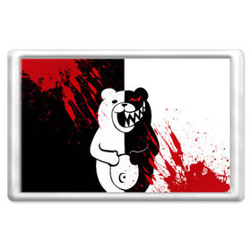 Магнит 45*70 с принтом MONOKUMA в Тюмени, Пластик | Размер: 78*52 мм; Размер печати: 70*45 | ahegao | anime | bear | blood | danganronpa | derector | despair | girls | happy | havoc | manga | monokuma | panda | red | robot | trigger | ultra | аниме | ахегао | директор | кровь | манга | медведь | монокума | панда | робот