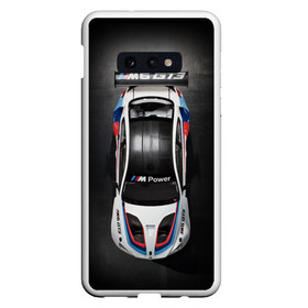 Чехол для Samsung S10E с принтом BMW M Power в Тюмени, Силикон | Область печати: задняя сторона чехла, без боковых панелей | bmw | car | motorsport | race | sports car | street racing | автомобиль | автоспорт | бмв | гонка | спорткар