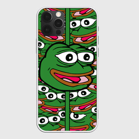 Чехол для iPhone 12 Pro с принтом Good / Sad frog  в Тюмени, силикон | область печати: задняя сторона чехла, без боковых панелей | bad | dab | frog | good | kek | pepe | sad | кек | лягушка | мем | мемы | пепе | со смыслом | фрог
