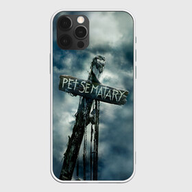 Чехол для iPhone 12 Pro Max с принтом Кладбище домашних животных в Тюмени, Силикон |  | Тематика изображения на принте: king | pet | sematary | stephen | кинг | кино | стивен | ужасы
