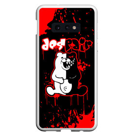 Чехол для Samsung S10E с принтом MONOKUMA Despair в Тюмени, Силикон | Область печати: задняя сторона чехла, без боковых панелей | ahegao | anime | bear | blood | danganronpa | derector | despair | girls | happy | havoc | manga | monokuma | panda | red | robot | trigger | ultra | аниме | ахегао | директор | кровь | манга | медведь | монокума | панда | робот