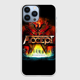 Чехол для iPhone 13 Pro Max с принтом Accept в Тюмени,  |  | accept | heavy metal | power metal | группы | метал | музыка | пауэр метал | рок | хэви метал