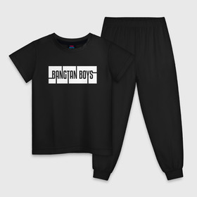 Детская пижама хлопок с принтом BANGTAN BOYS в Тюмени, 100% хлопок |  брюки и футболка прямого кроя, без карманов, на брюках мягкая резинка на поясе и по низу штанин
 | bangtan boys | bt21 | bts | bts army | bts stickers | j hope | jimin | jin | jungkook | k pop | rap monster | rapmon | suga | v | бтс | корея | стикеры bts