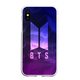 Чехол для iPhone XS Max матовый с принтом BTS LOVE YOURSELF в Тюмени, Силикон | Область печати: задняя сторона чехла, без боковых панелей | bangtan boys | bt21 | bts | bts army | bts stickers | j hope | jimin | jin | jungkook | k pop | rap monster | rapmon | suga | v | бтс | корея | стикеры bts