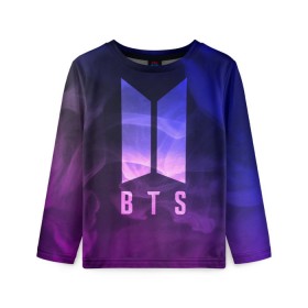 Детский лонгслив 3D с принтом BTS LOVE YOURSELF в Тюмени, 100% полиэстер | длинные рукава, круглый вырез горловины, полуприлегающий силуэт
 | bangtan boys | bt21 | bts | bts army | bts stickers | j hope | jimin | jin | jungkook | k pop | rap monster | rapmon | suga | v | бтс | корея | стикеры bts