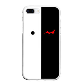 Чехол для iPhone 7Plus/8 Plus матовый с принтом MONOKUMA Eyes в Тюмени, Силикон | Область печати: задняя сторона чехла, без боковых панелей | ahegao | anime | bear | blood | danganronpa | derector | despair | girls | happy | havoc | manga | monokuma | panda | red | robot | trigger | ultra | аниме | ахегао | директор | кровь | манга | медведь | монокума | панда | робот