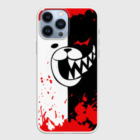 Чехол для iPhone 13 Pro Max с принтом MONOKUMA Blood в Тюмени,  |  | ahegao | anime | bear | blood | danganronpa | derector | despair | girls | happy | havoc | manga | monokuma | panda | red | robot | trigger | ultra | аниме | ахегао | директор | кровь | манга | медведь | монокума | панда | робот