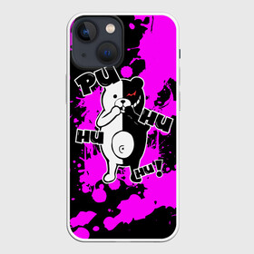 Чехол для iPhone 13 mini с принтом MONOKUMA Puhuhuhu в Тюмени,  |  | ahegao | anime | bear | blood | danganronpa | derector | despair | girls | happy | havoc | manga | monokuma | panda | red | robot | trigger | ultra | аниме | ахегао | директор | кровь | манга | медведь | монокума | панда | робот