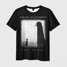 Мужская футболка 3D с принтом Asking Alexandria в Тюмени, 100% полиэфир | прямой крой, круглый вырез горловины, длина до линии бедер | Тематика изображения на принте: asking alexandria | аскинг александриа | группы | метал | музыка | рок | хэви метал | электроникор