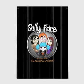 Постер с принтом Sally Face Episode Three в Тюмени, 100% бумага
 | бумага, плотность 150 мг. Матовая, но за счет высокого коэффициента гладкости имеет небольшой блеск и дает на свету блики, но в отличии от глянцевой бумаги не покрыта лаком | blue | face | fisher | game | games | gizmo | hair | larry | mask | sally | волосы | гизмо | голубые | игра | игры | ларри | маска | протез | сали | салли | синие | синий | триллер | ужасы | фейс | фишер | фэйс | хоррор