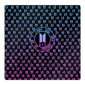 Магнитный плакат 3Х3 с принтом BTS LOVE YOURSELF в Тюмени, Полимерный материал с магнитным слоем | 9 деталей размером 9*9 см | bangtan boys | bt21 | bts | bts army | bts stickers | j hope | jimin | jin | jungkook | k pop | rap monster | rapmon | suga | v | бтс | корея | стикеры bts