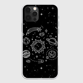 Чехол для iPhone 12 Pro Max с принтом Космос нарисованный в Тюмени, Силикон |  | nasa | астрономия | вселенная | галактика | звёзды | земля | комета | марс | метеорит | небо | планета | планеты | рисунок | сатурн | солнце | спутник | юпитер