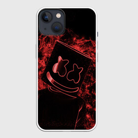 Чехол для iPhone 13 с принтом Marshmello в Тюмени,  |  | marshmello | диджей | клуб | клубная музыка | маршмеллоу | маршмэлло | маршмэллоу | музыка | электронная