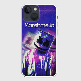 Чехол для iPhone 13 mini с принтом Marshmello в Тюмени,  |  | marshmello | диджей | клуб | клубная музыка | маршмеллоу | маршмэлло | маршмэллоу | музыка | электронная