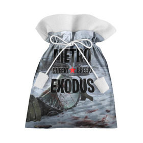 Подарочный 3D мешок с принтом Метро Чики Брики в Тюмени, 100% полиэстер | Размер: 29*39 см | Тематика изображения на принте: exodus | metro | stalker | артем | исход | метро | сталкер | эксодус