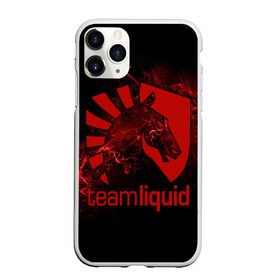 Чехол для iPhone 11 Pro матовый с принтом Team Liquid в Тюмени, Силикон |  | dota | liquid | team | the international | дота | игры | кибер | ликвид | спорт | тим
