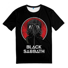 Мужская футболка 3D с принтом Black Sabbath в Тюмени, 100% полиэфир | прямой крой, круглый вырез горловины, длина до линии бедер | black sabbath | hard rock | heavy metal | блэк сабат | группы | метал | музыка | оззи осборн | рок | хард рок | хэви метал