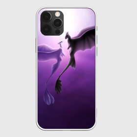 Чехол для iPhone 12 Pro Max с принтом как приручить дракона в Тюмени, Силикон |  | light fury | night fury | беззубик | дракон | как приручить дракона | ночная фурия