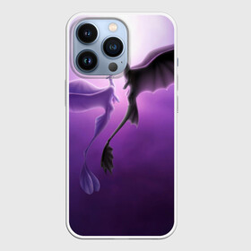 Чехол для iPhone 13 Pro с принтом как приручить дракона в Тюмени,  |  | light fury | night fury | беззубик | дракон | как приручить дракона | ночная фурия